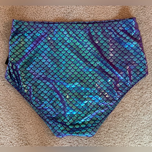 Hot Topic Sz 1 Disney The Little Mermaid Ariel Swim Bottoms Women’s XL, 14/16 - Picture 7 of 13